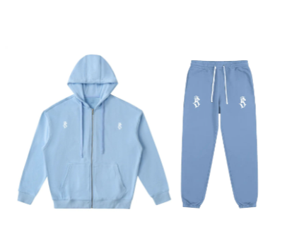 Light blue TearStreet Tracksuit