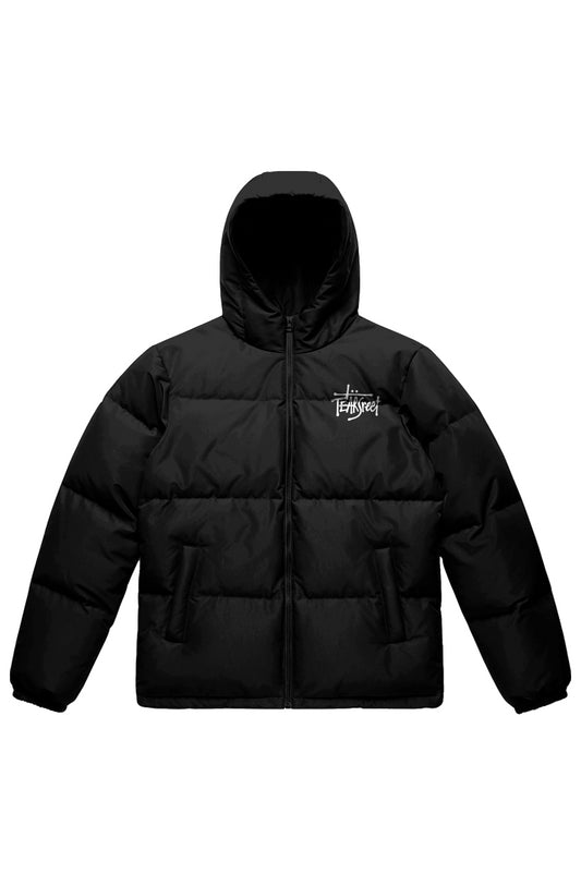 Hooded TearStreet Puffer Jacket