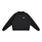 TearStreet Fleece Mock-Neck Crew Sweatshirt