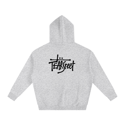 Oversized TearStreet Fleeced Hoodie