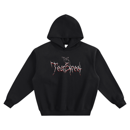 TearStreet Fleeced Boxy Hoodie