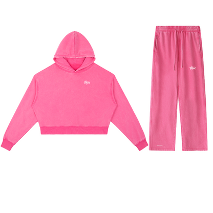 Pink TearStreet TrackSuit