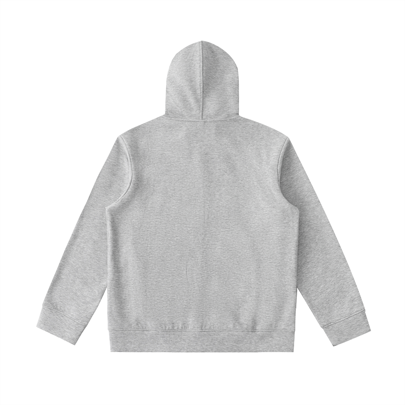 TearStreet Heavyweight High Neck  Zip-Up Hoodie