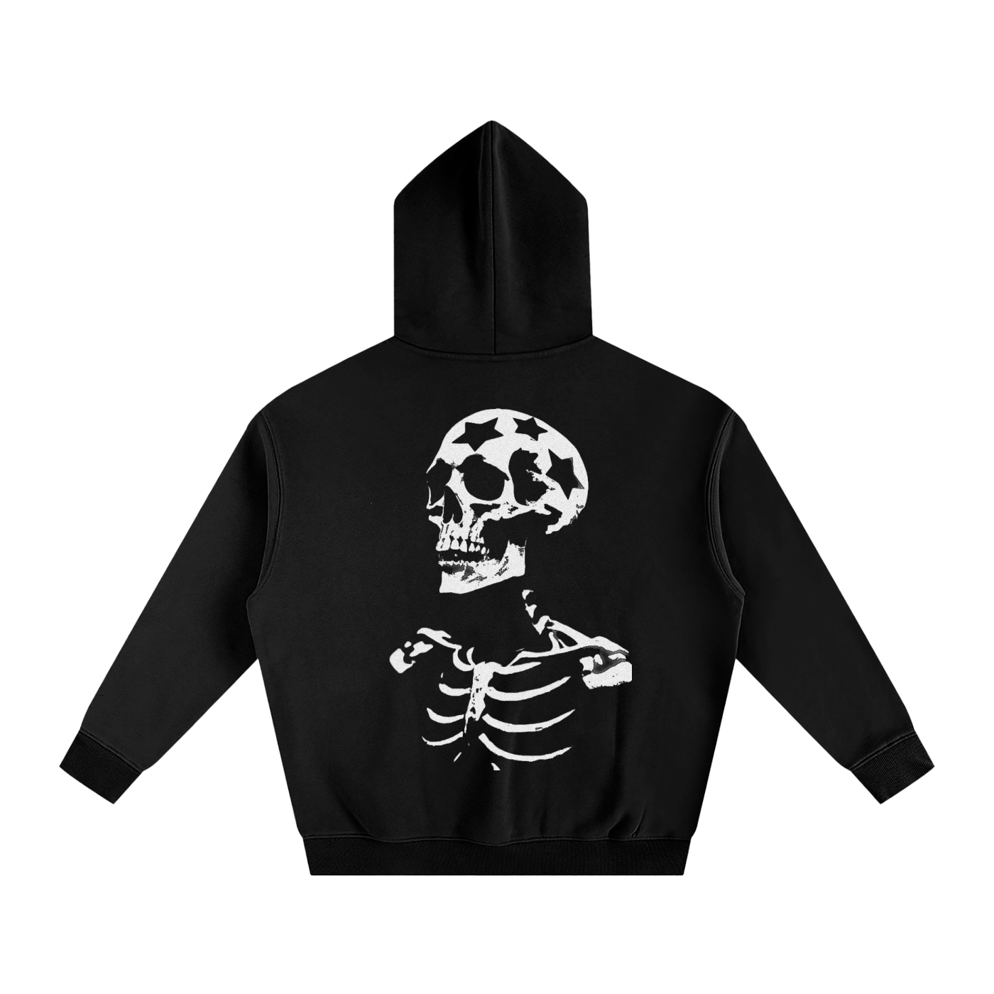 Oversized TearStreet Fleeced Hoodie