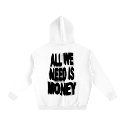 Oversized TearStreet Fleeced Hoodie