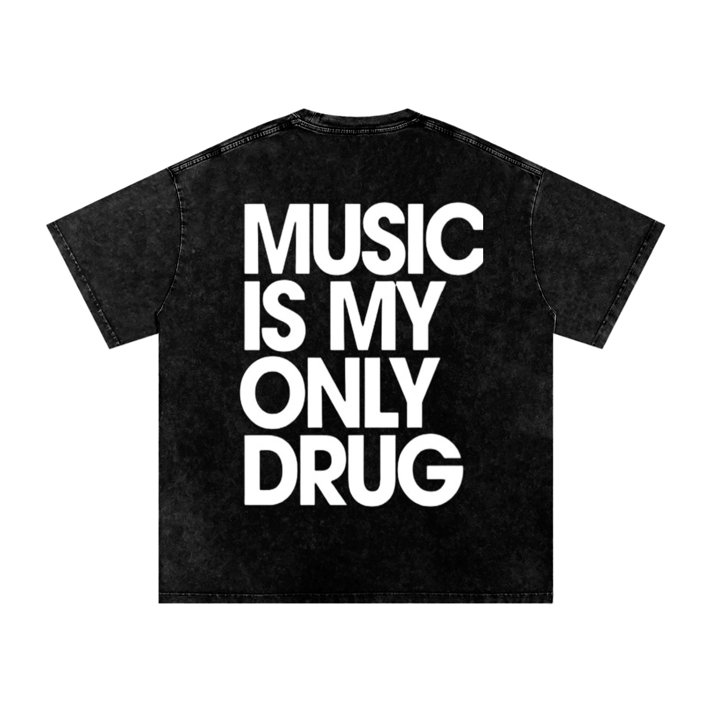 Snow Washed TearStreet Oversized Cotton T-Shirt