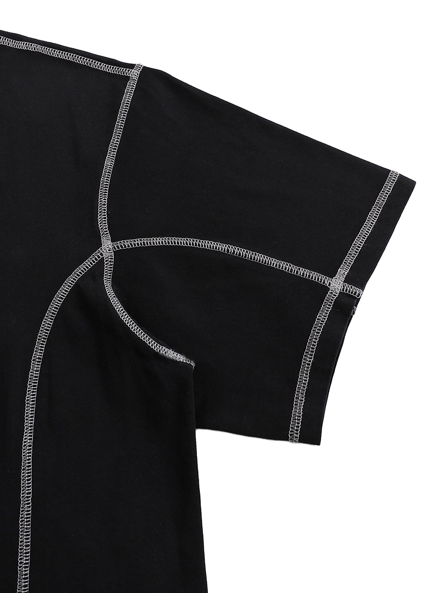 TearStreet Contrast-Stitched Cotton T-Shirt