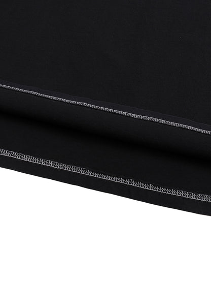 TearStreet Contrast-Stitched Cotton T-Shirt