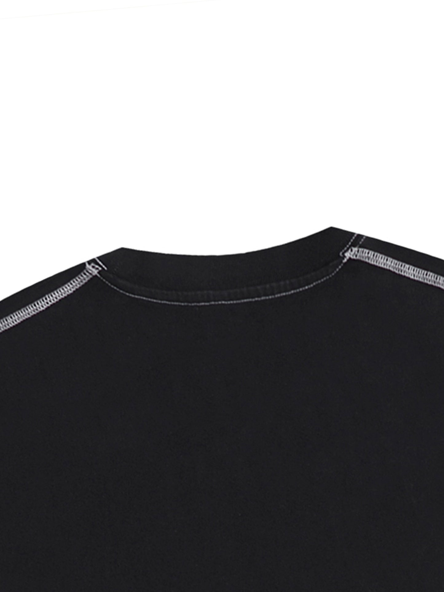 TearStreet Contrast-Stitched Cotton T-Shirt