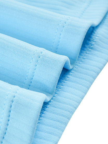 Ruched TearStreet Bodycon Crop Top