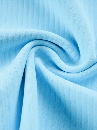 Ruched TearStreet Bodycon Crop Top