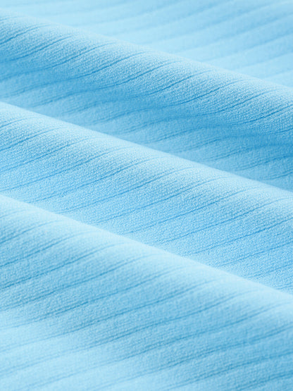 Ruched TearStreet Bodycon Crop Top