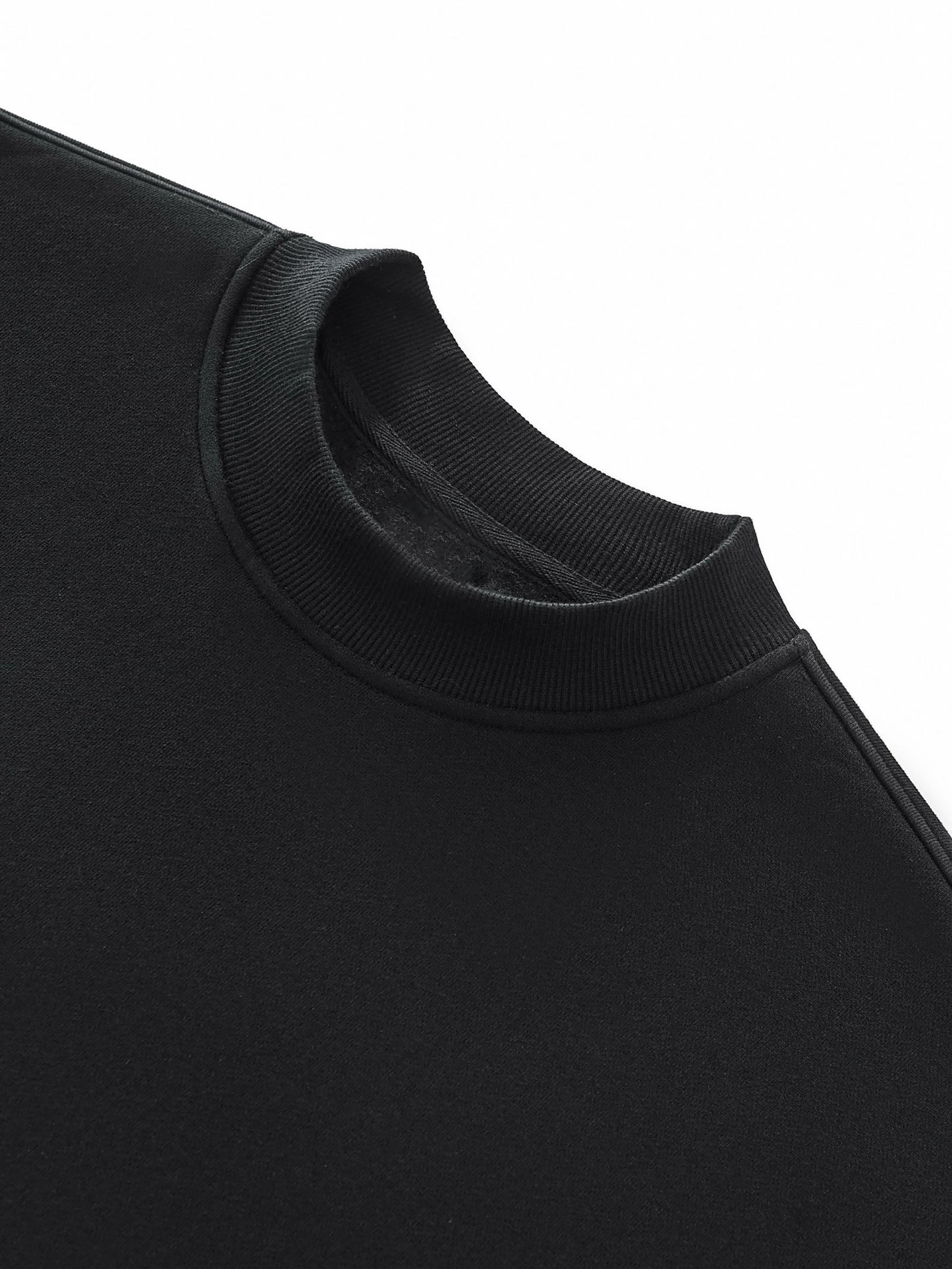 TearStreet Side Slit Crewneck Sweatshirt