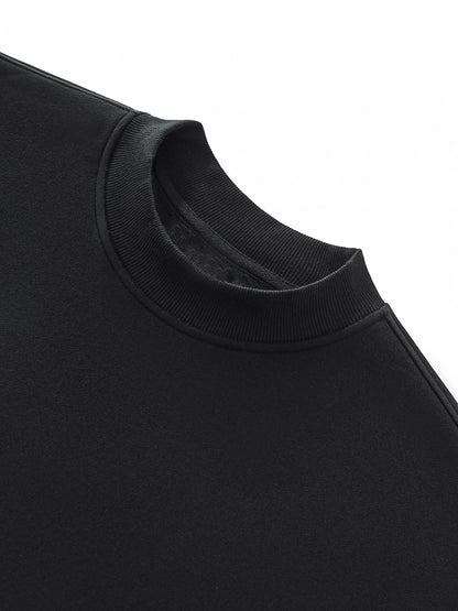 TearStreet Side Slit Crewneck Sweatshirt