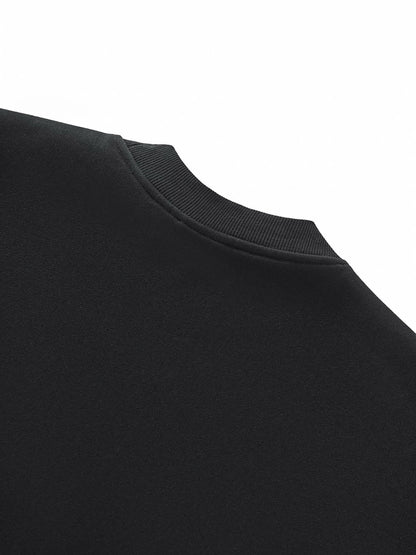 TearStreet Side Slit Crewneck Sweatshirt